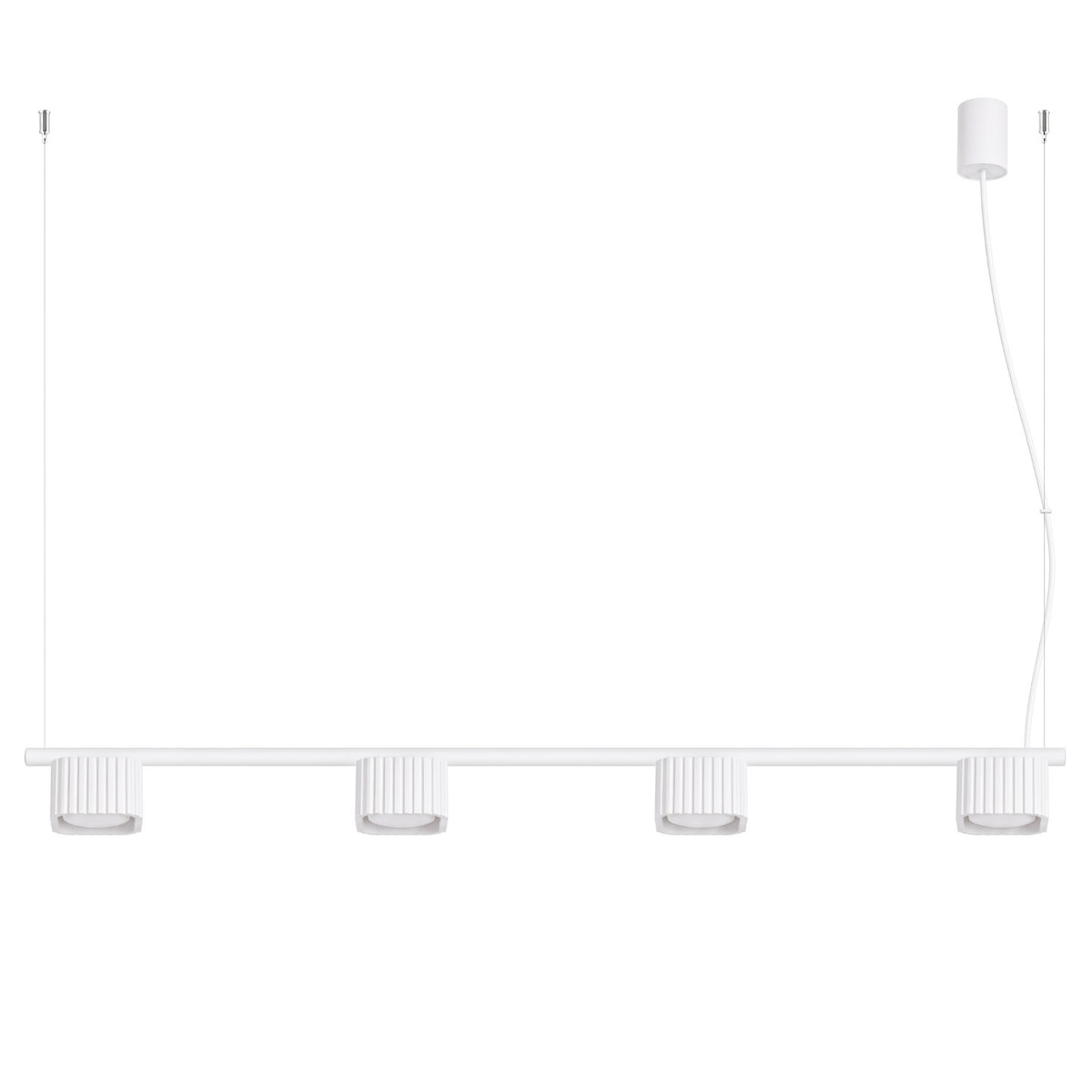 Lustre RIFF 4 GX53 Blanc