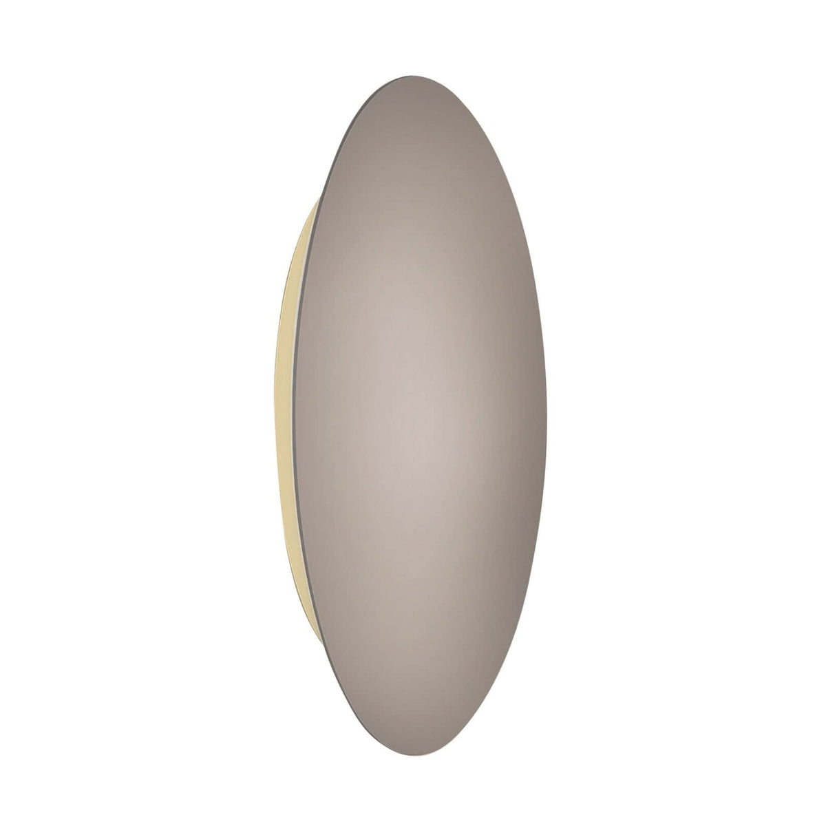 Applique murale LED Blade en aluminium, taupe, Ø 44 cm