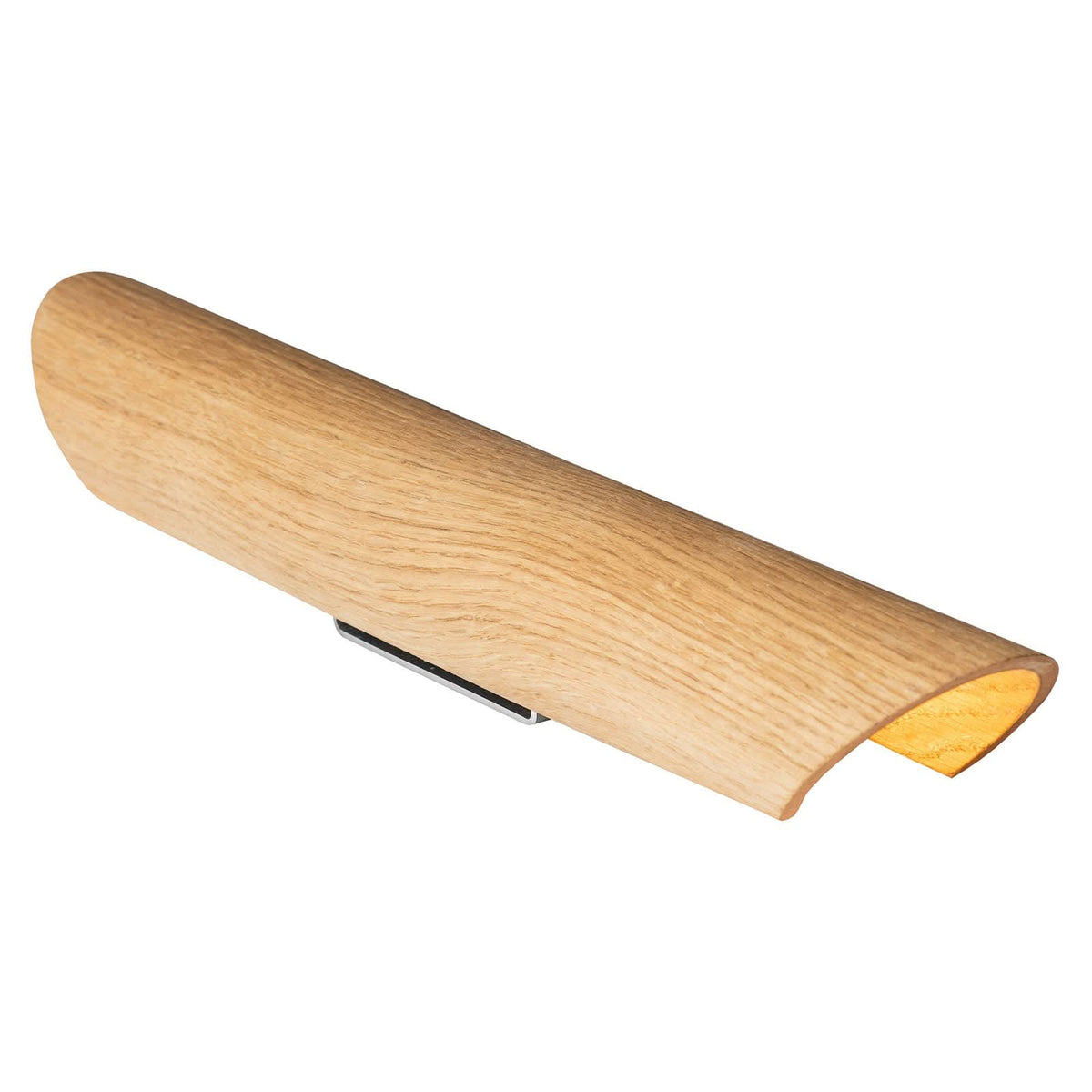 Applique murale Colombia en bois, chêne, 2 lumières, hauteur 38 cm, 5 W, largeur 8 cm