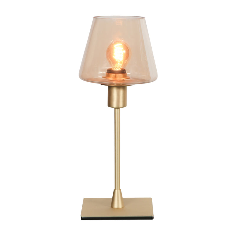 Lampe à poser salon bronze | Calis