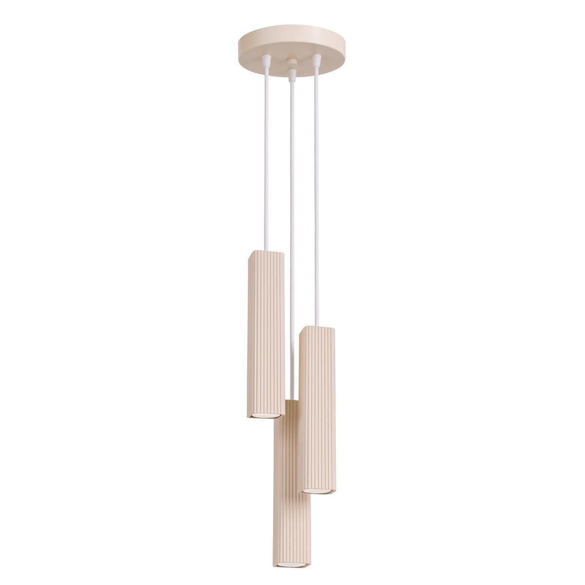 Suspension RAYO 3P Beige