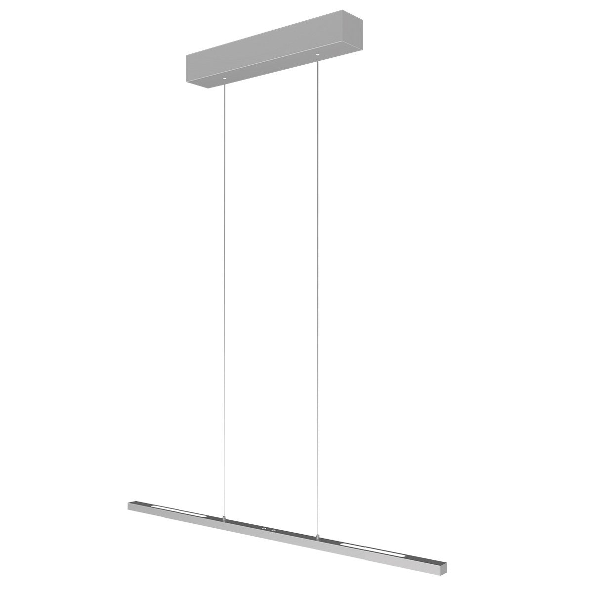 Suspension luminaire Bande argenté