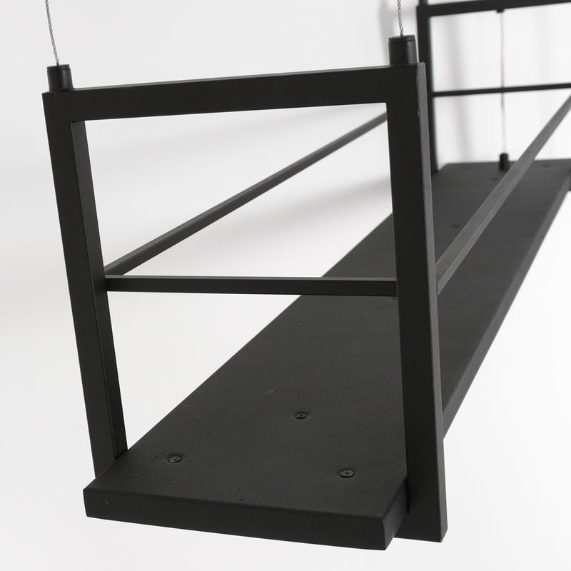 Lustre suspendu Polyvalent noir