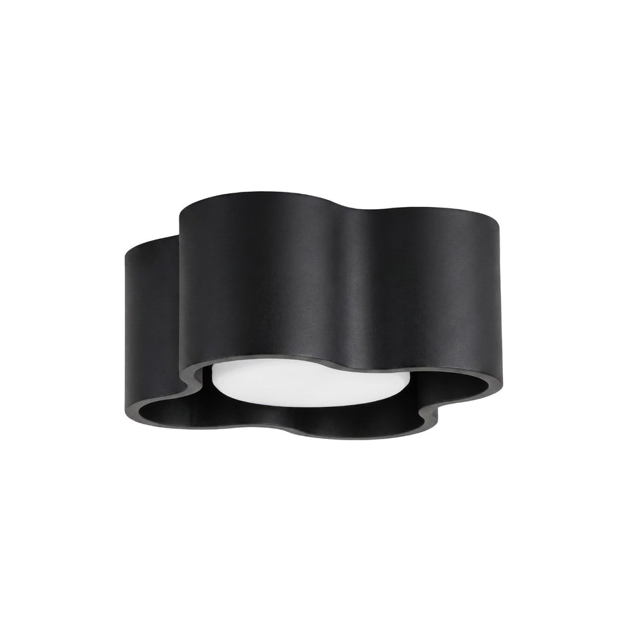 Plafonnier OVIO 1 GX53 Noir