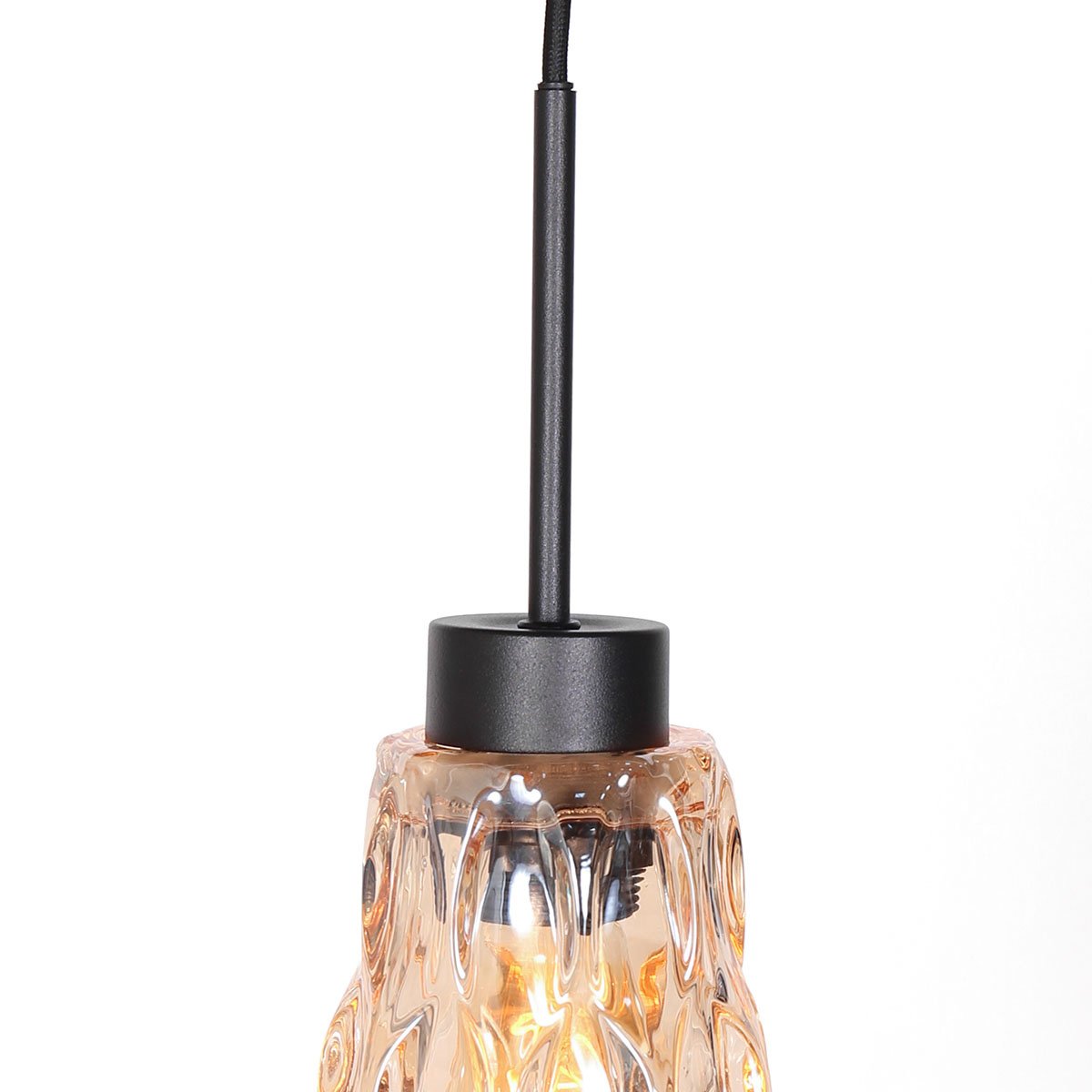 Suspension luminaire Vidrio noir