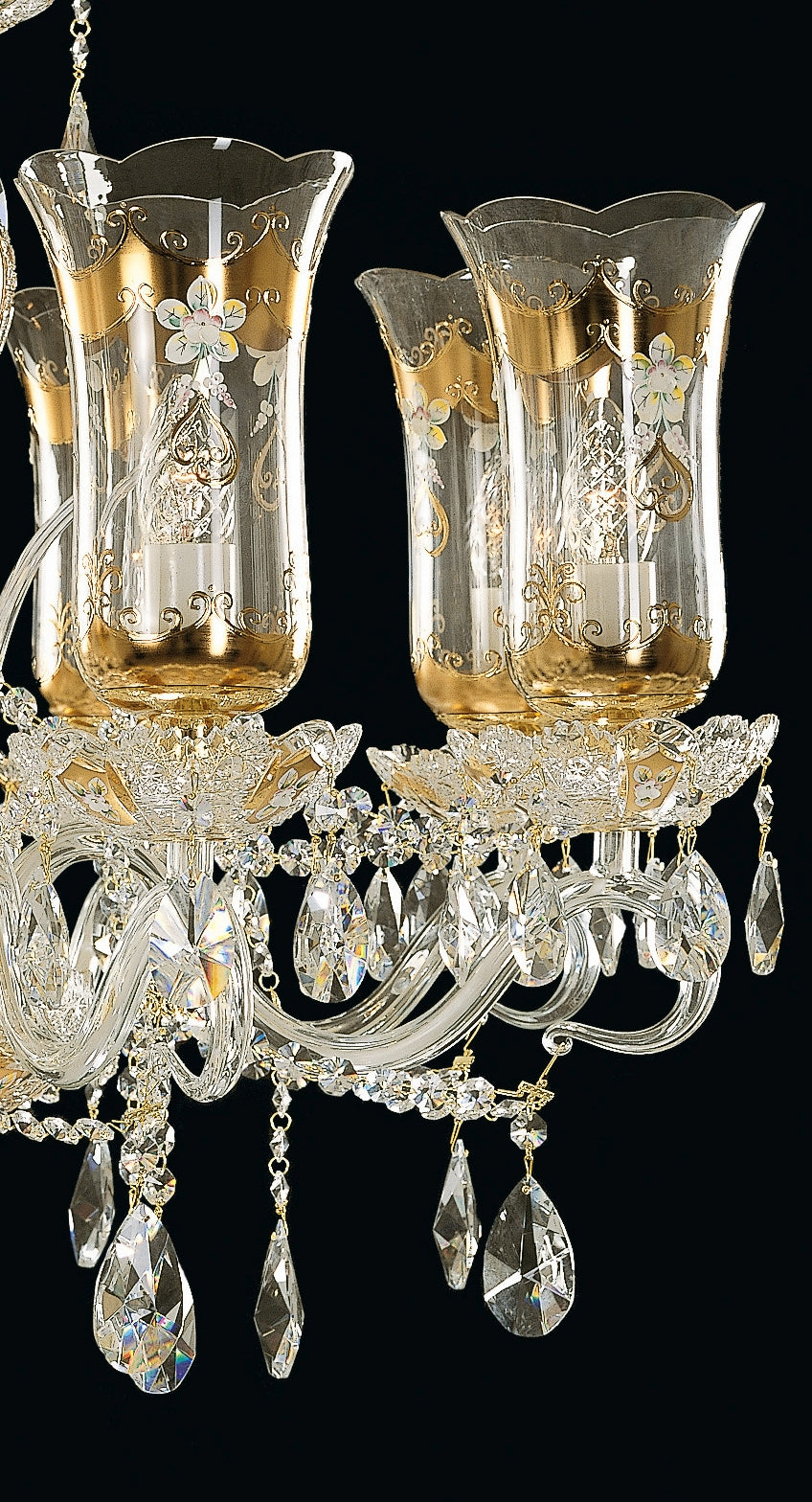 Lustre en cristal taille EL687802T