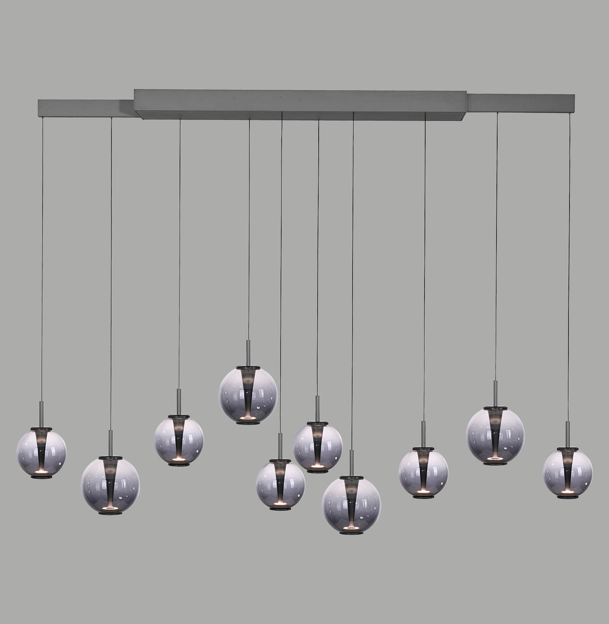 Suspension Pure E-Infinity grise, L 35 cm