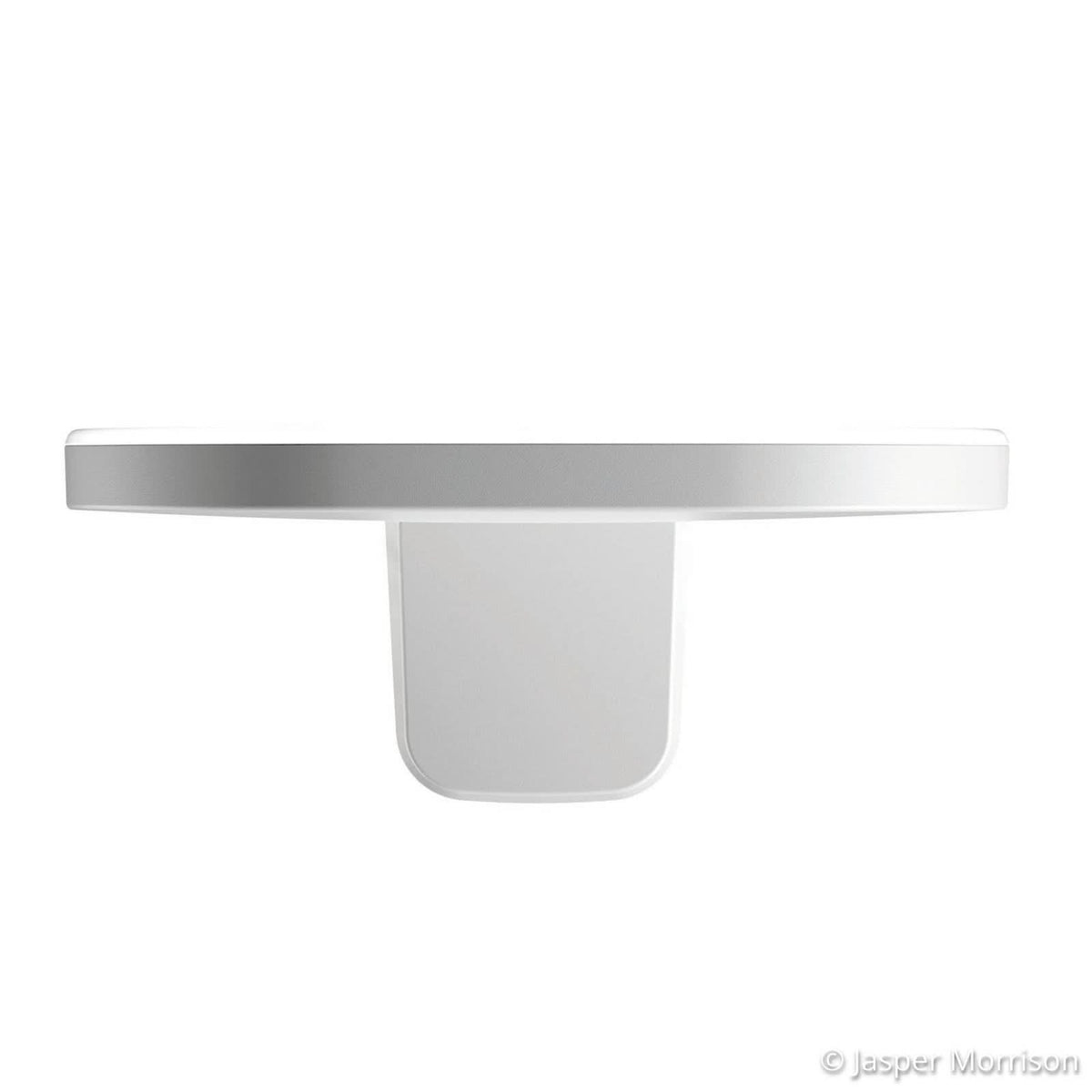 Applique murale LED Oplight W1 en aluminium, blanc, hauteur 9,5 cm