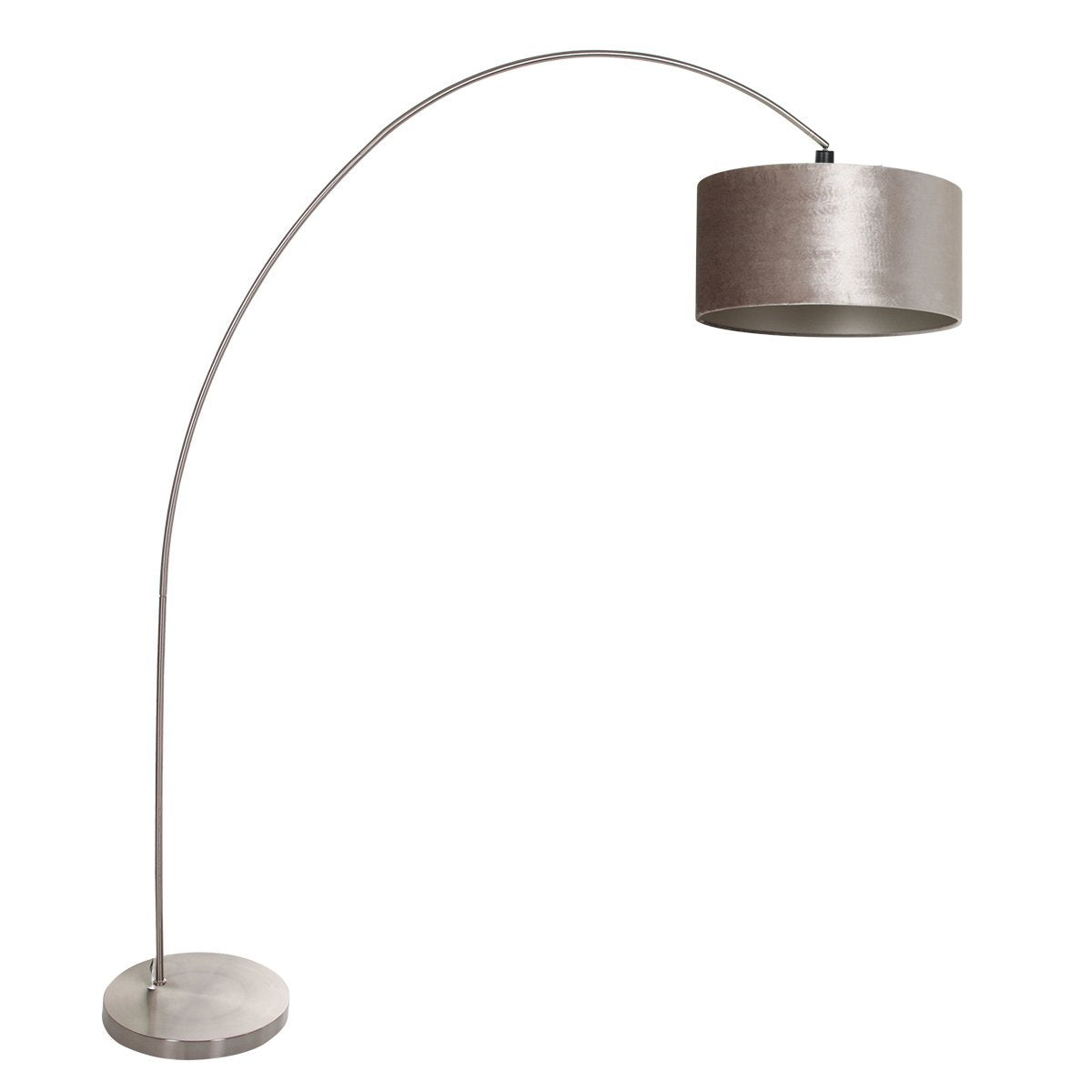 Lampadaire Solva argenté