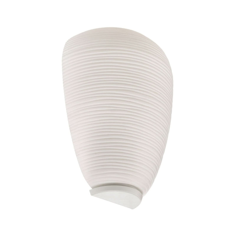 Applique murale Rituals 1 en verre, blanc, hauteur 34 cm