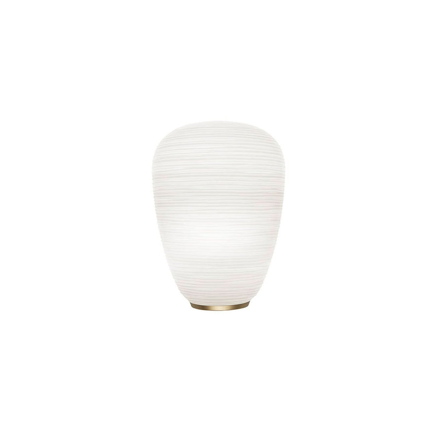 Applique murale Rituals 1 en verre, doré et blanc, hauteur 34 cm