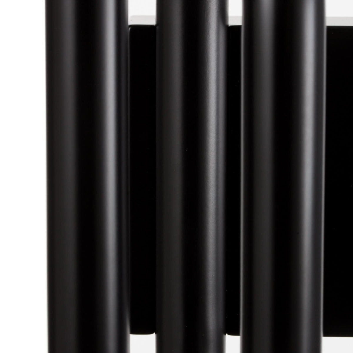 Applique murale LED Tobia en métal, noir, hauteur 40 cm