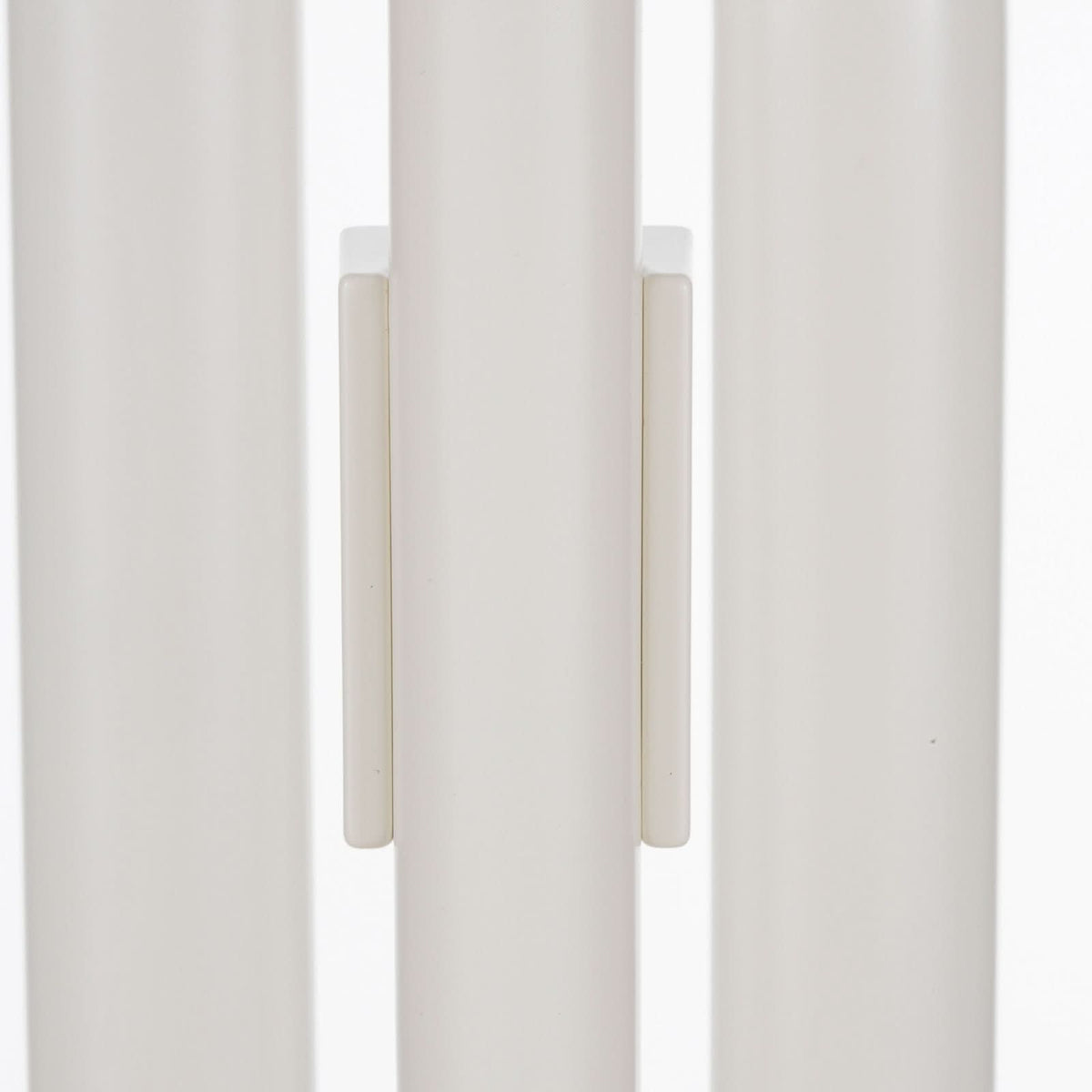 Applique murale LED Tobia en métal, blanc, 2 lumières, hauteur 40 cm