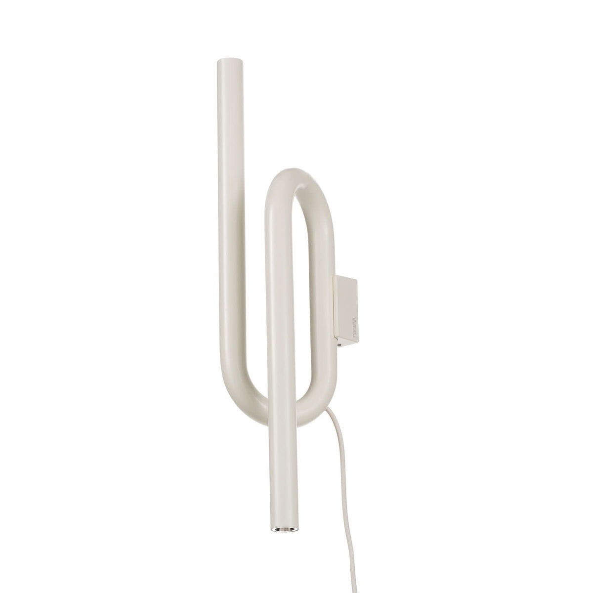 Applique murale LED Tobia en métal, blanc, 2 lumières, hauteur 40 cm