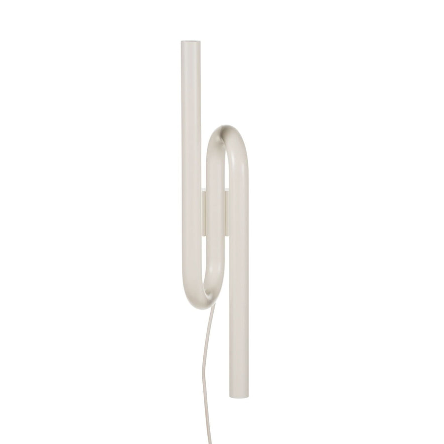 Applique murale LED Tobia en métal, blanc, 2 lumières, hauteur 40 cm
