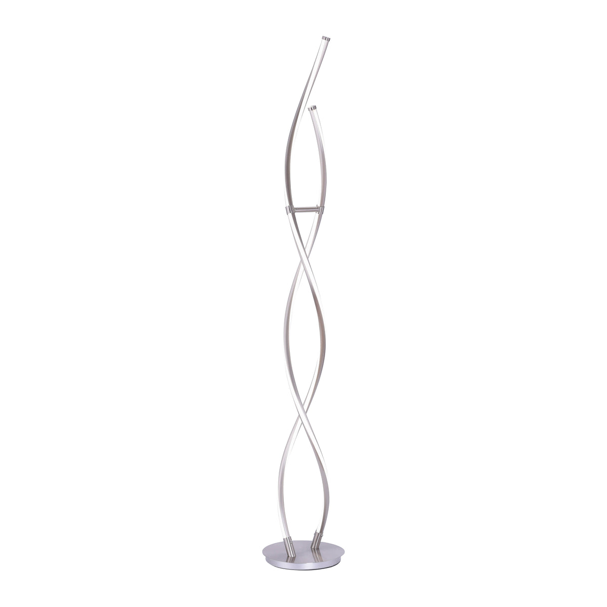 Lampadaire Q-Malina acier