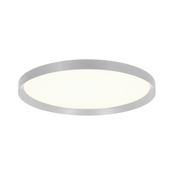Plafonnier couleur acier Flady 3685ST Ø40 cm