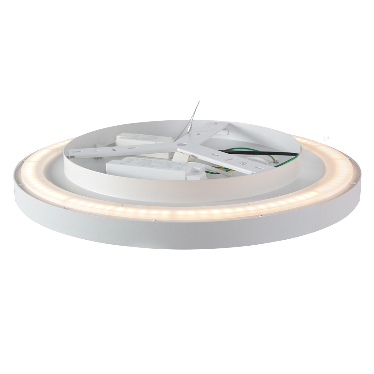 Plafonnier Flady 3685W blanc Ø40 3500 lumens