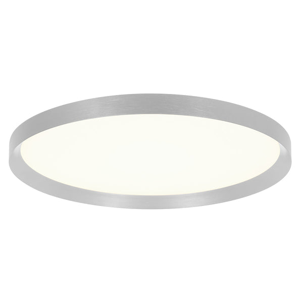 Plafonnier couleur acier Flady 3686ST Ø50 cm