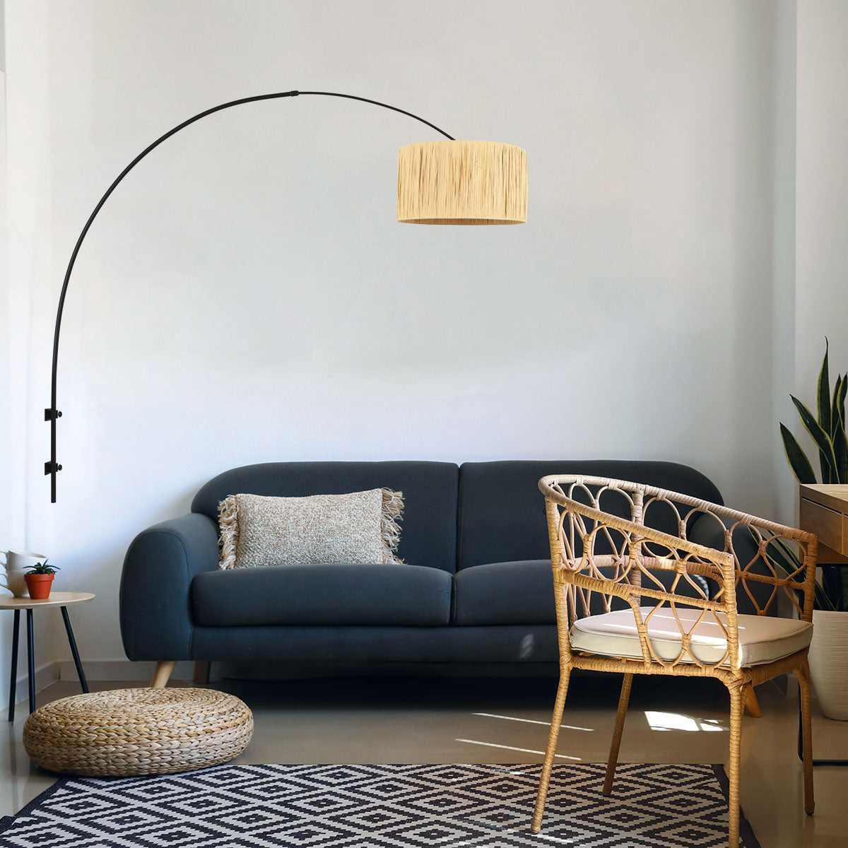 Applique murale raphia Naïa – vue 5 – Designix.fr