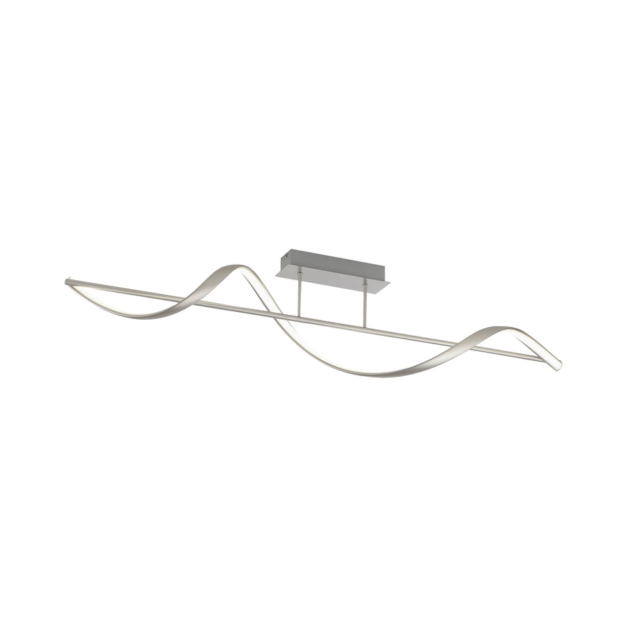 Plafonnier Q-Swing argenté