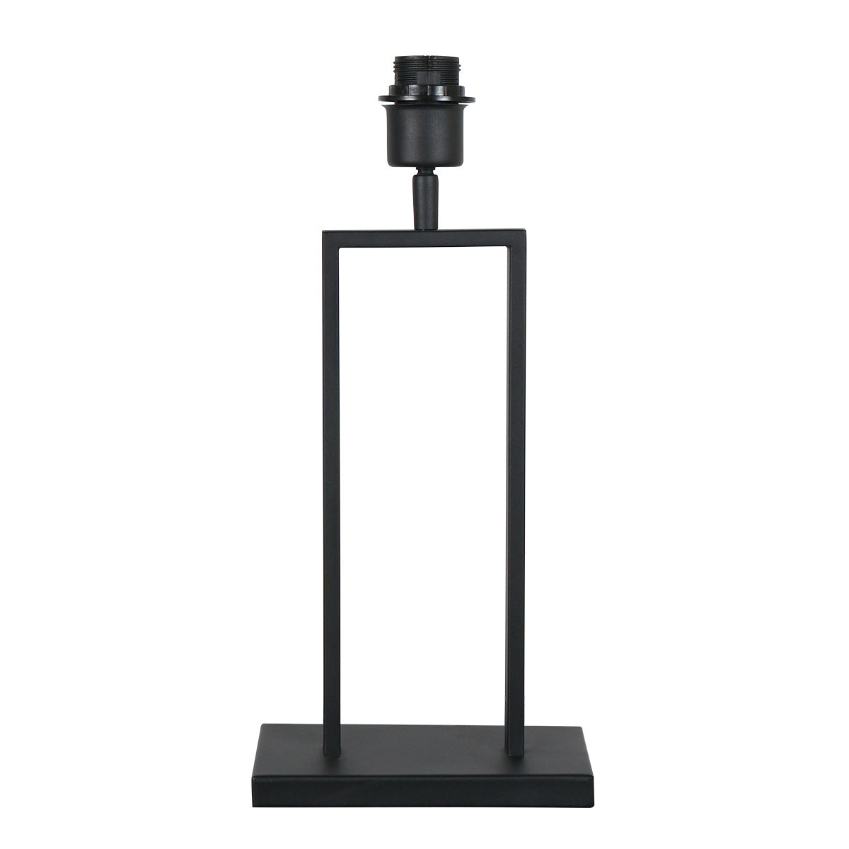 Lampe de table Stang 3843ZW noire sans abat-jour avec culot E27