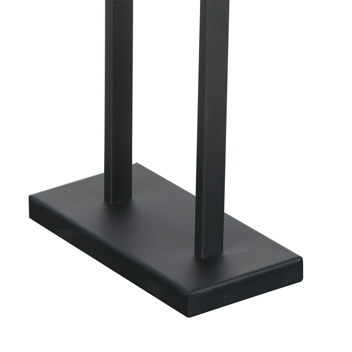 Lampe de table Stang 3843ZW noire sans abat-jour avec culot E27