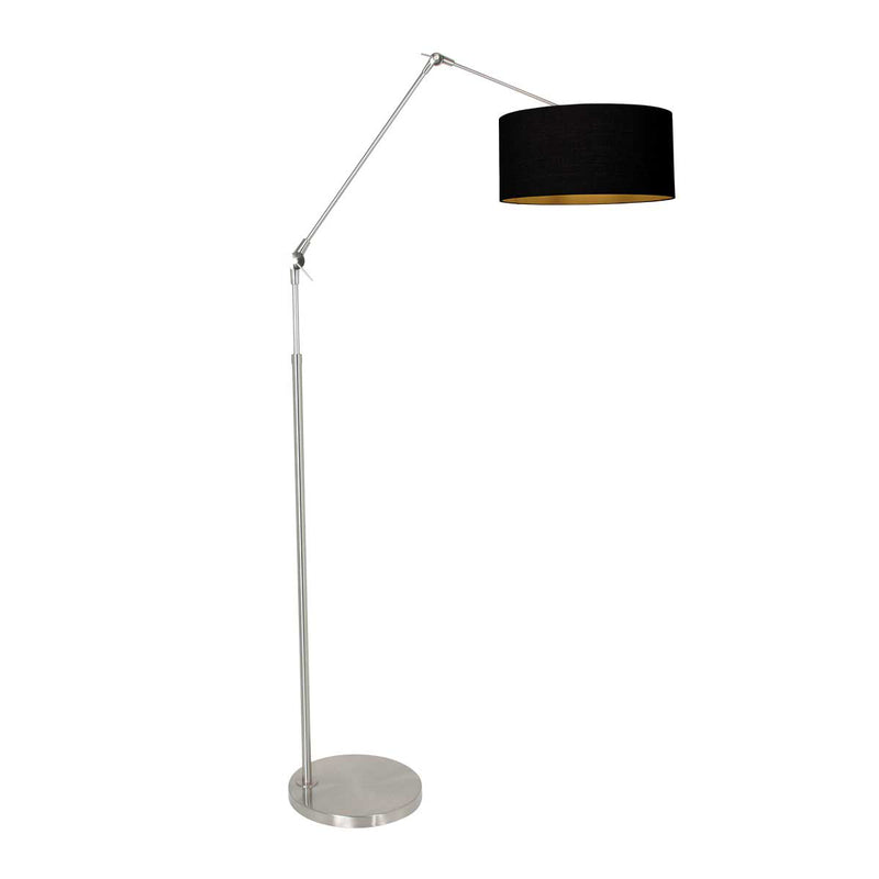 Lampadaire arc salon en lin | Mirova