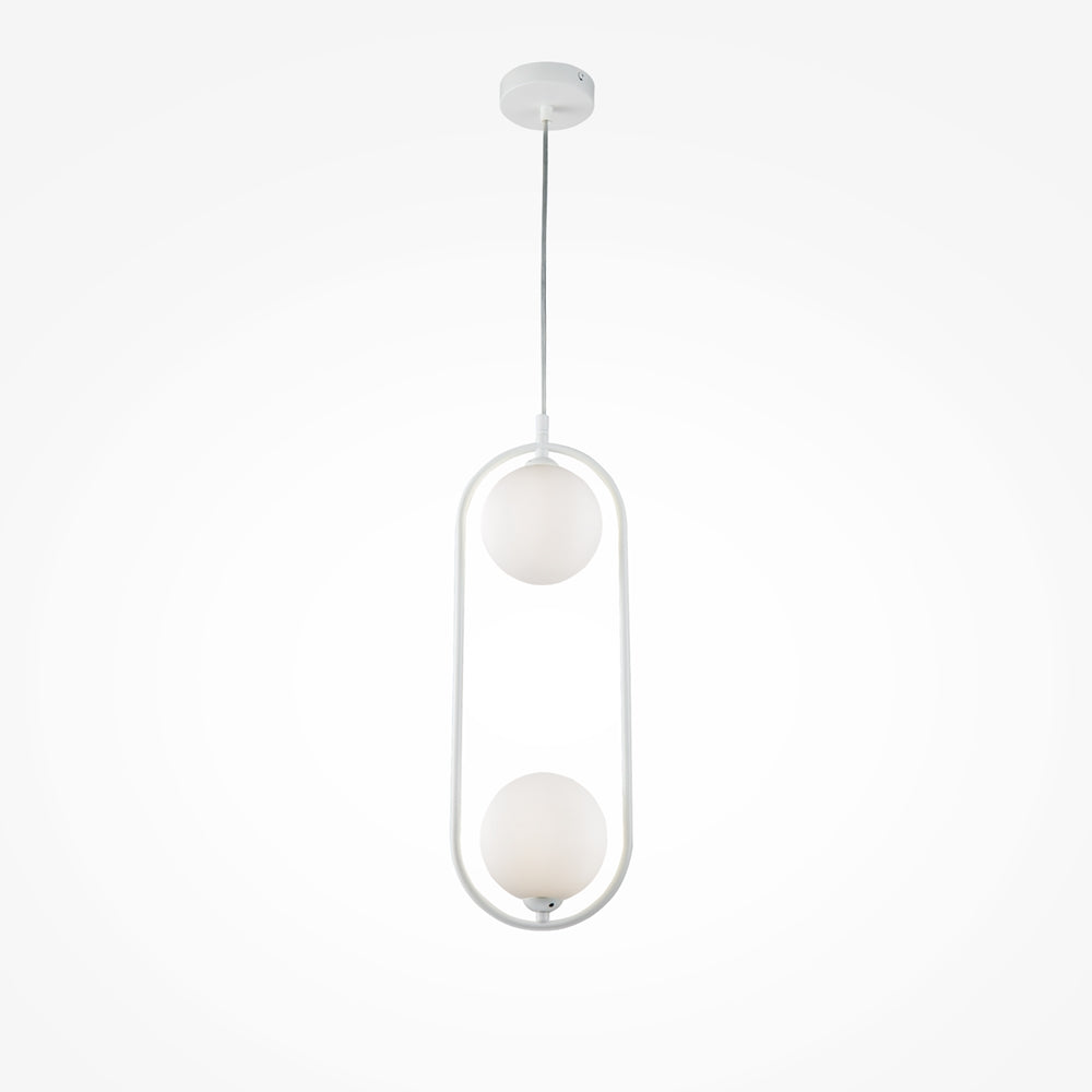 Ring Suspension luminaire blanc