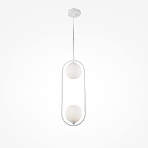 Ring Suspension luminaire blanc