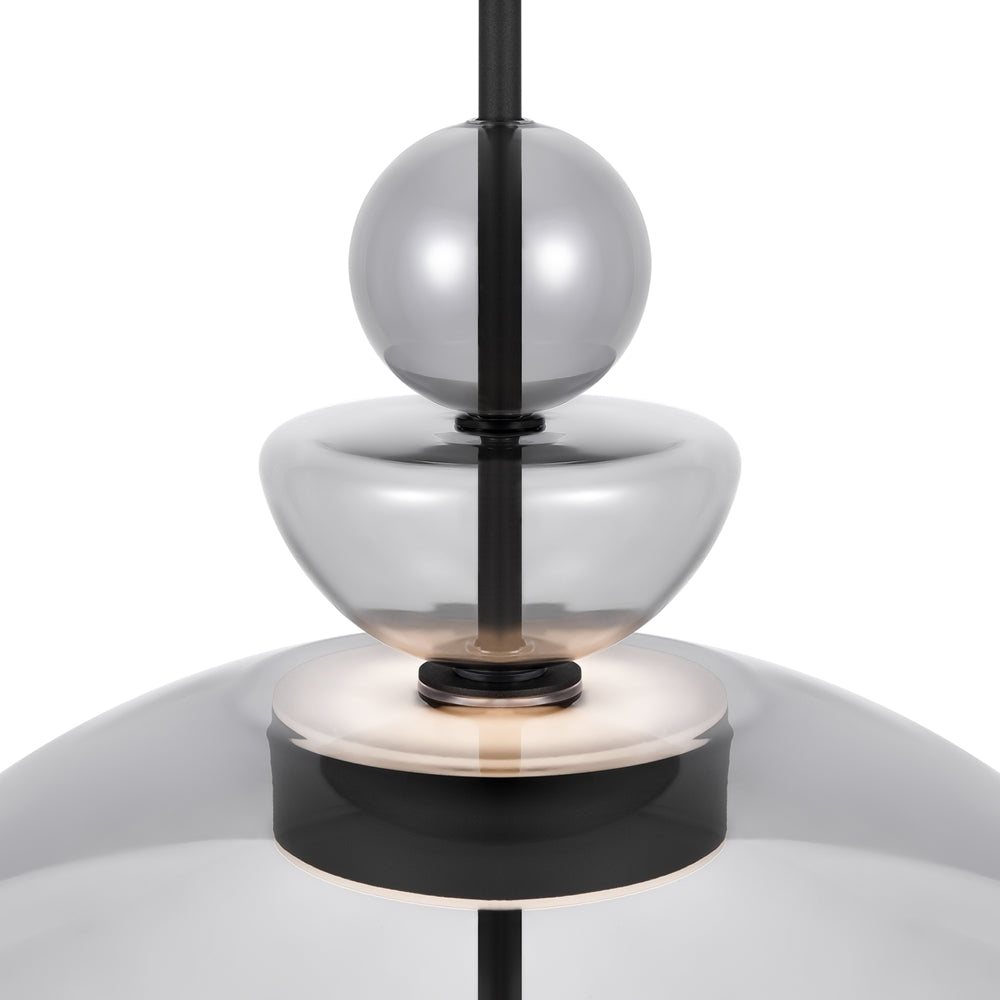Bangkok Suspension luminaire noir