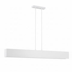 Suspension Gentor 4 lumières blanche