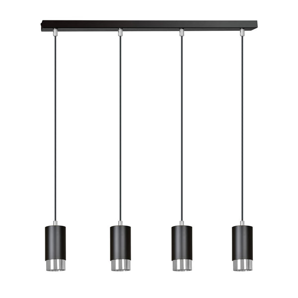 FUMIKO 4 Black/Chrome