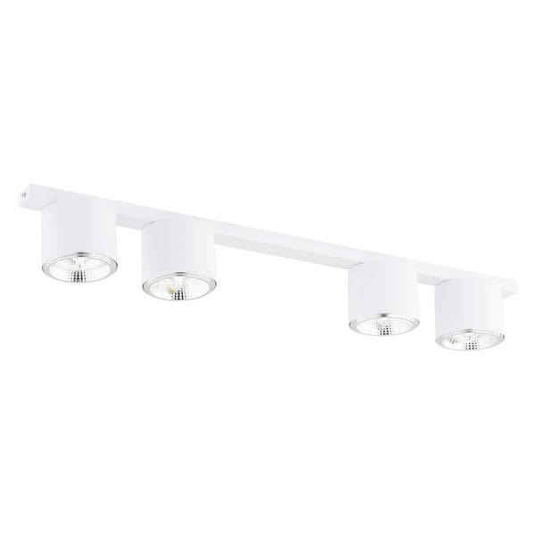 Plafonnier Nano 4 lumières blanc