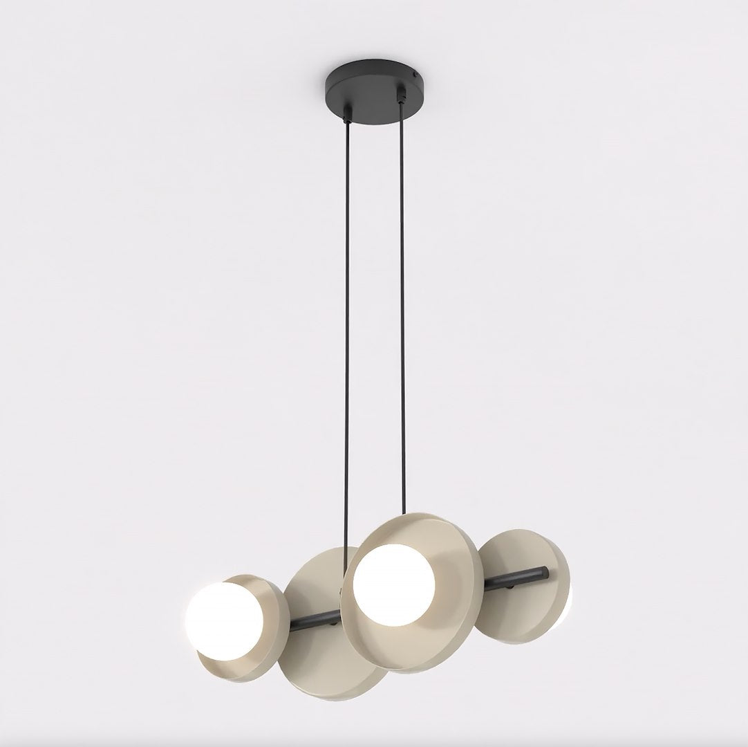 Lustre 4 lumières noir