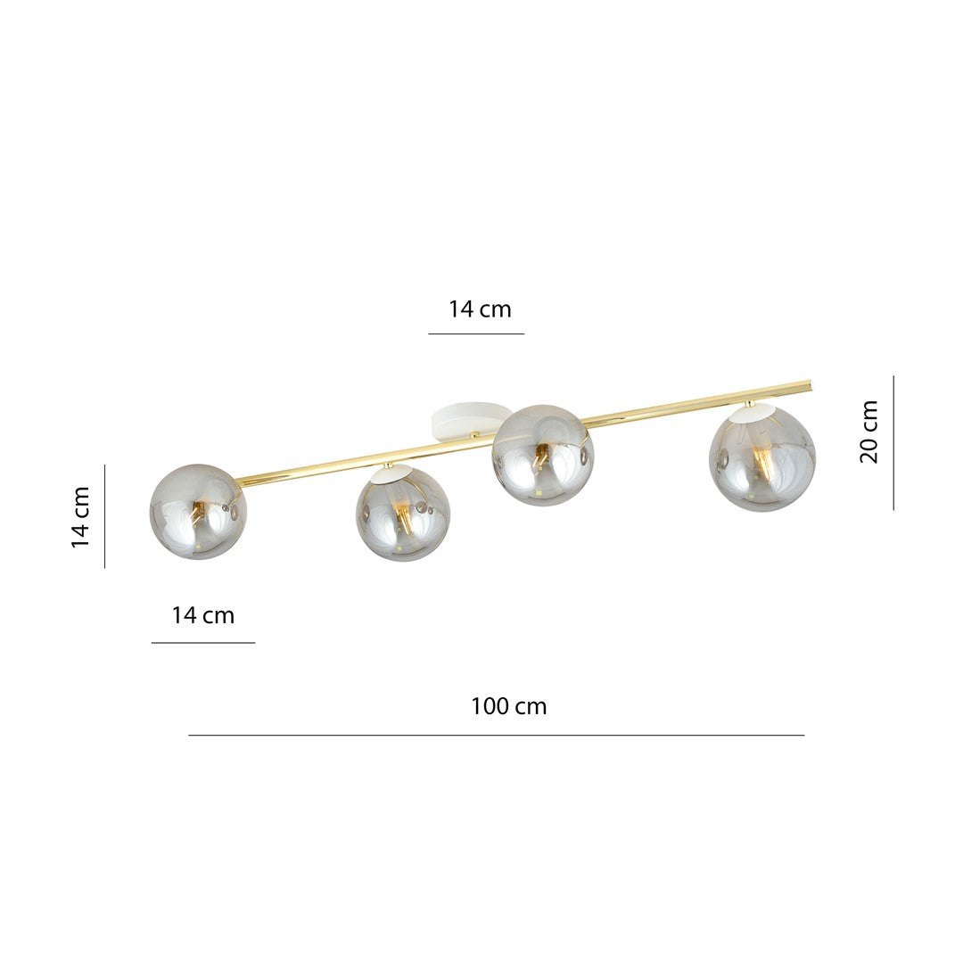 SPLENDI 4 WHITE GRAPHITE