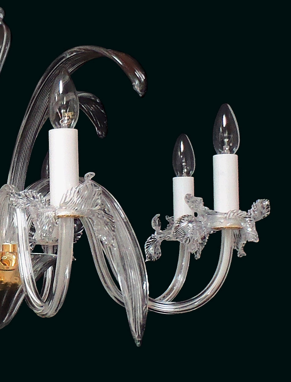 Lustre en verre transparent EL450800
