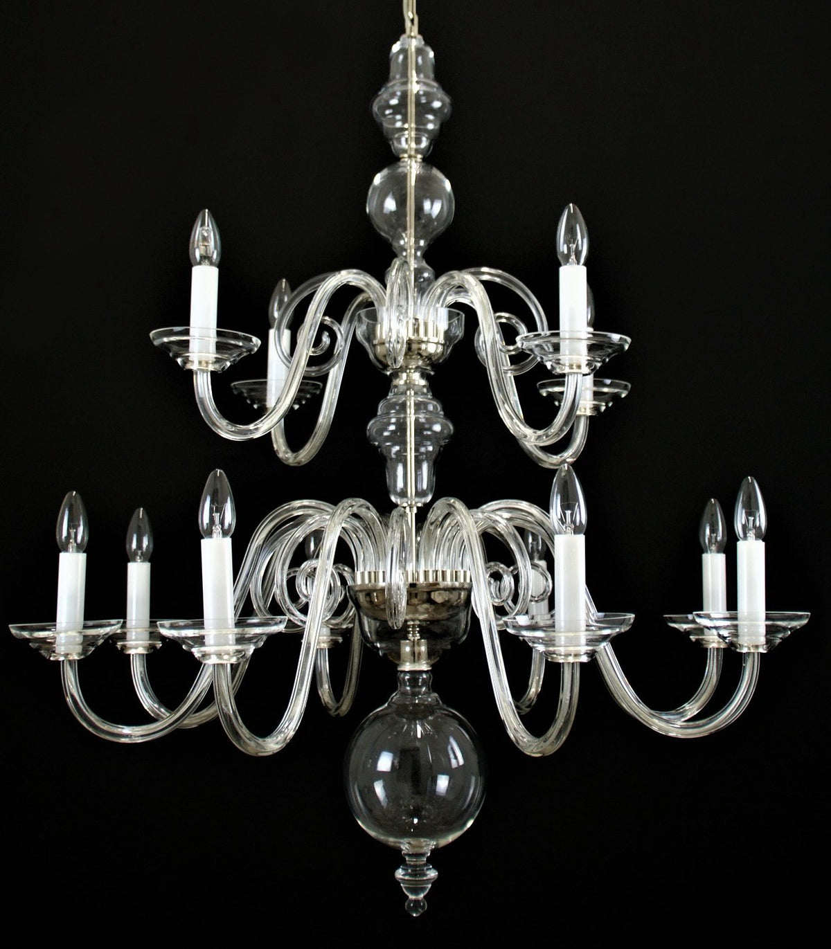 Lustre en verre transparent LW513120100G