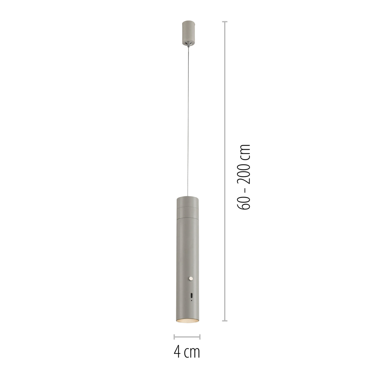 Suspension Attach grise