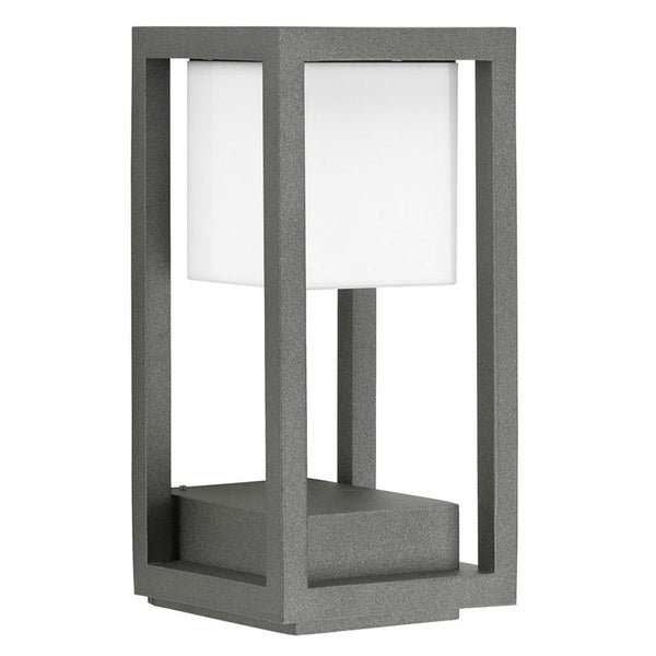 Applique d'extérieur LED Wali en aluminium, anthracite et blanc, Ø 16 cm, IP54