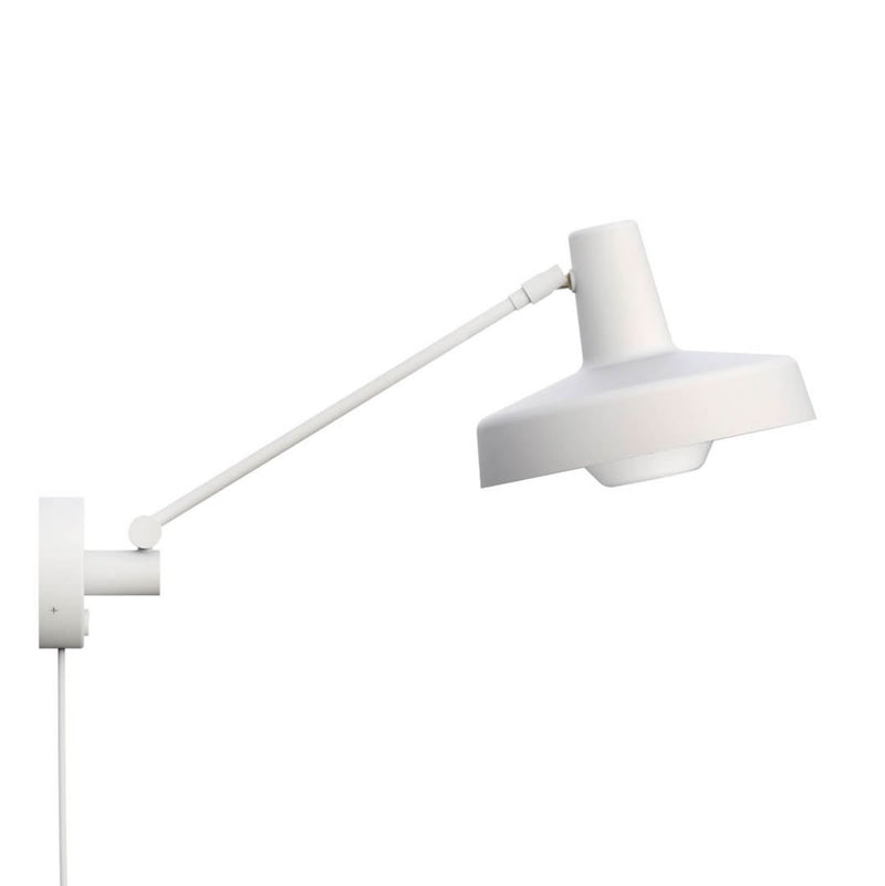 Applique murale Arigato en aluminium, blanc, Ø 23 cm, 70 W, modèle 3