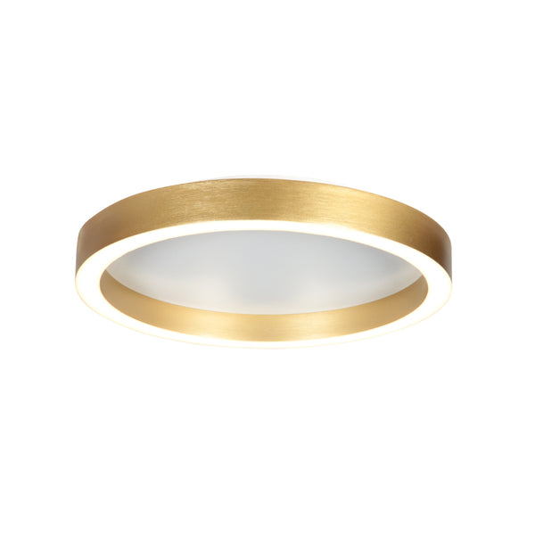 Plafonnier doré Ringlux 4134GO Ø30 cm 2500 lumens