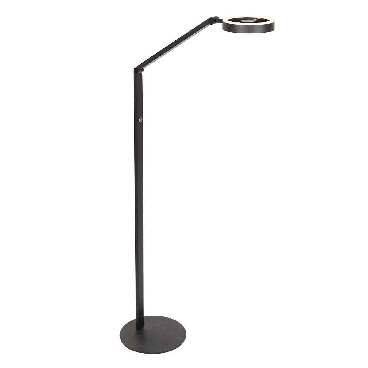 Lampadaire noir Ringlux 4138ZW 1000 lumens