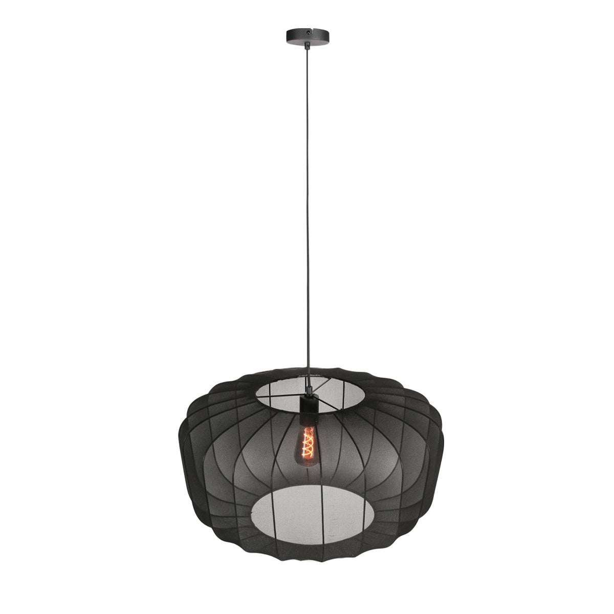 Suspension noire Sable 4193ZW – Luxueuse et chaleureuse, véritable accroche-regard