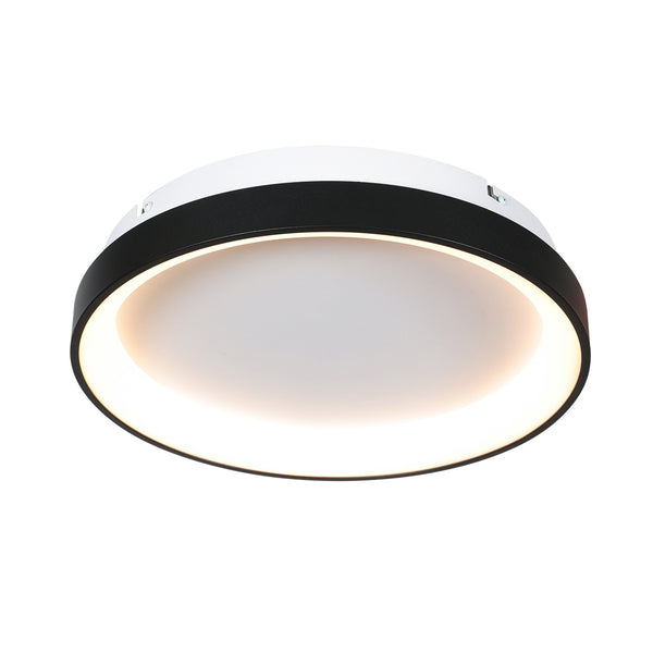 Lampe de plafond noire Circolare 4207ZW – design élégant avec un éclairage LED puissant