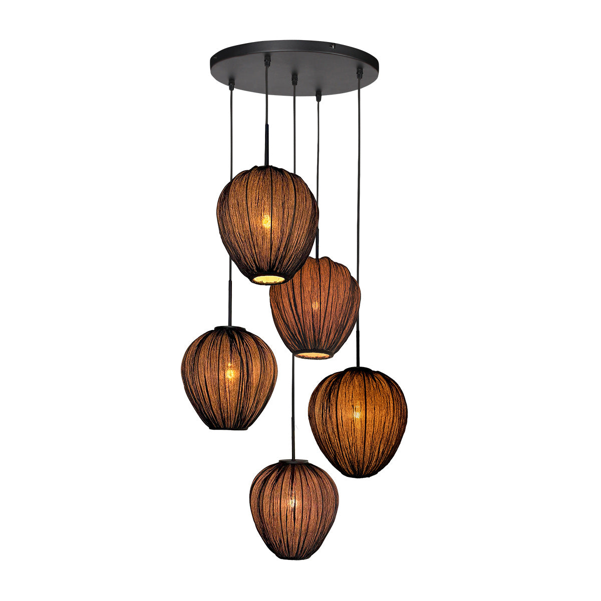 HaloSwap 4282ZW – Suspension design noire avec caractère et ambiance
