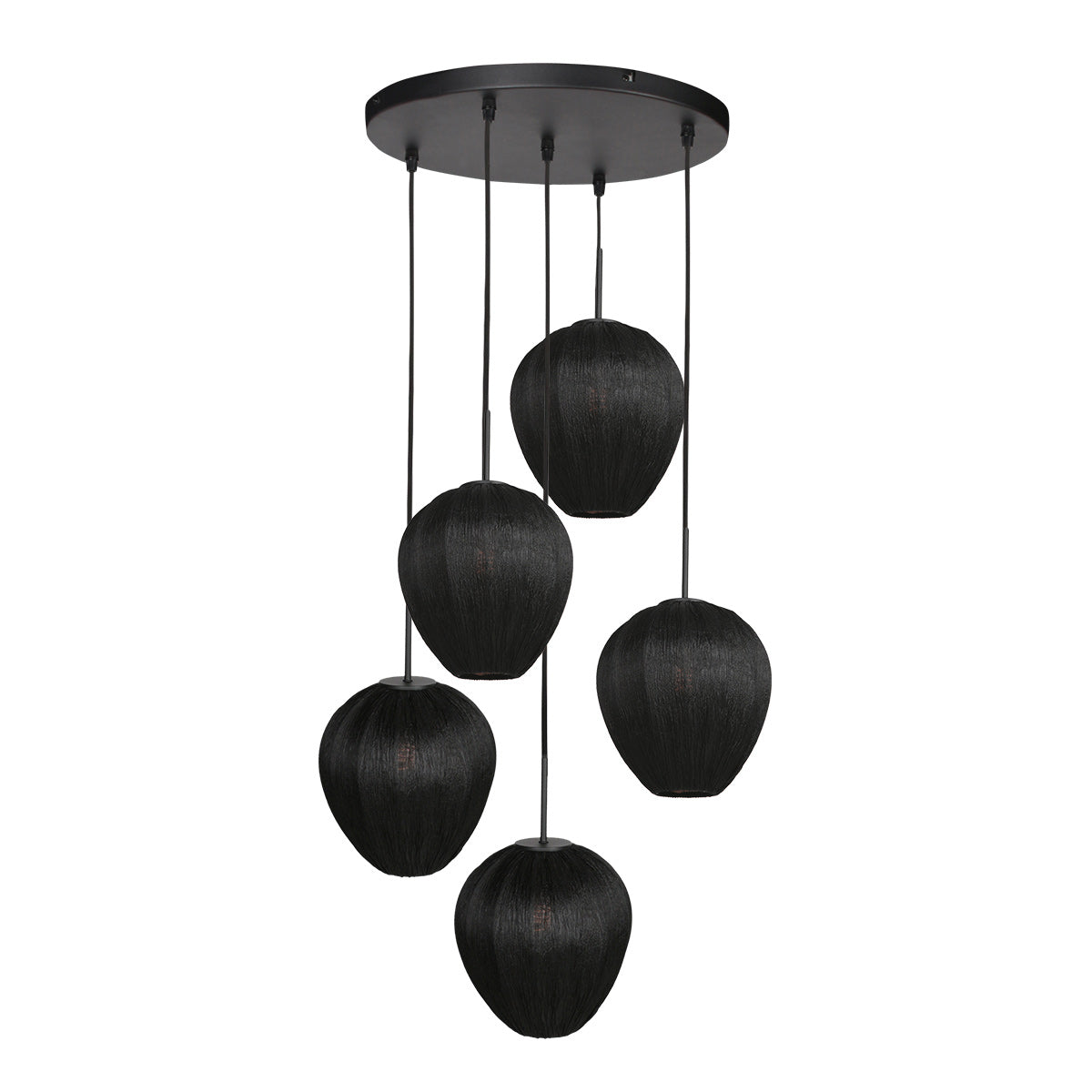 HaloSwap 4282ZW – Suspension design noire avec caractère et ambiance