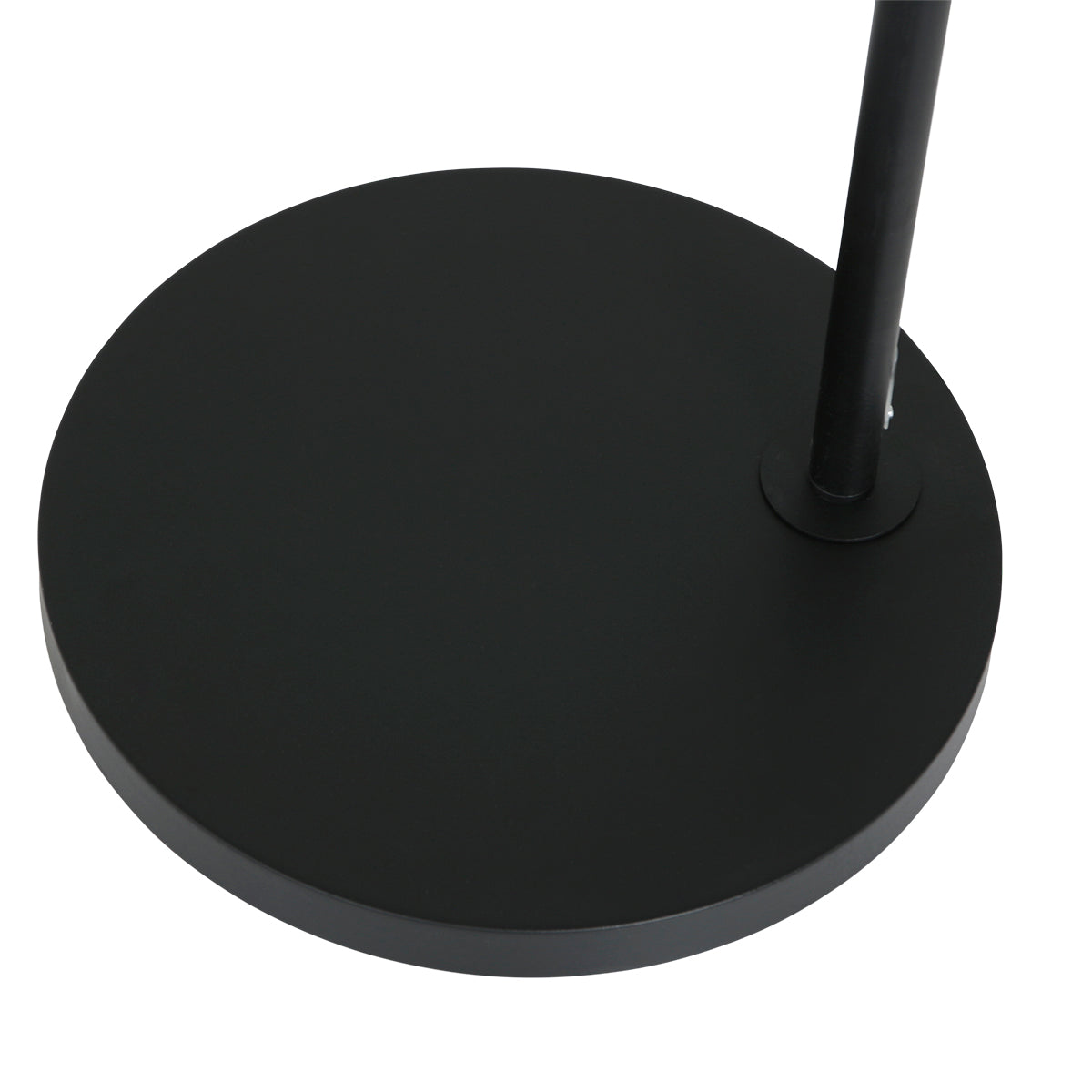 Lampadaire arc liseuse abat-jour liège Korvik – vue 4 – Designix.fr