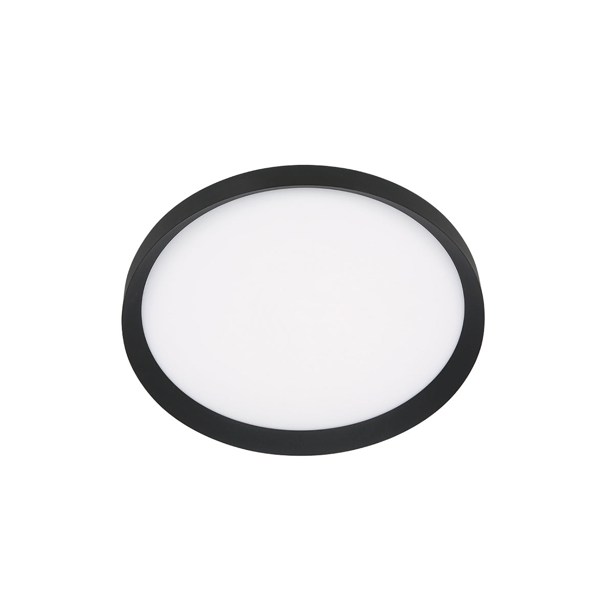 Plafonnier Flady 4367ZW noir Ø30 cm 2000 lumens