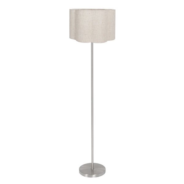 Lampadaire salon | FloraWave Argenté Ø30 cm